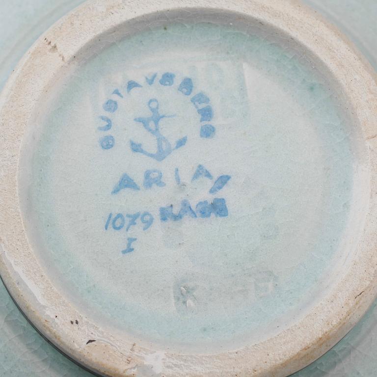 VASER, 2 st, stengods, "Aria", Kåge, Gustavsberg.