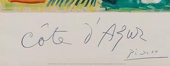 Pablo Picasso, after, "Côte d'Azur".