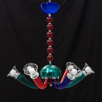 Ernesto Gismondi, a chandelier, VeArt/Artemide, Italy, second half of the 20th Century.