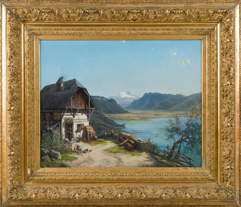 Bertha Schrader, Vuoristomaisema.