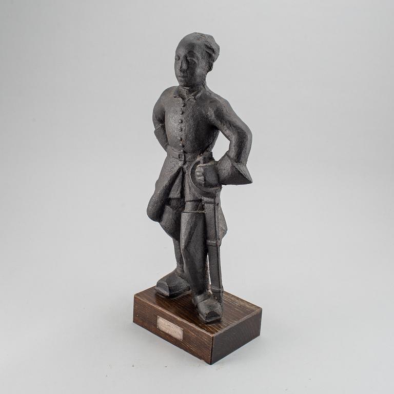 ALLAN EBELING, skulptur, gjutjärn.