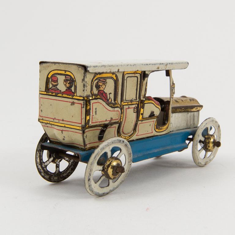 A Distler penny toy limousine Germany c. 1910.