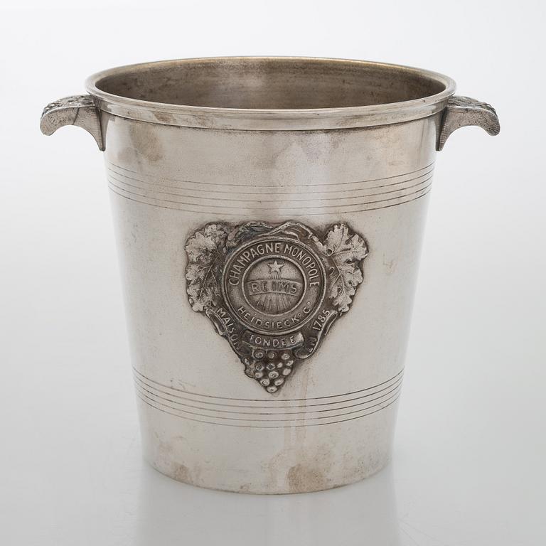 Champagnekylare, Heidsieck & Co. Argit France 1920-30-tal.