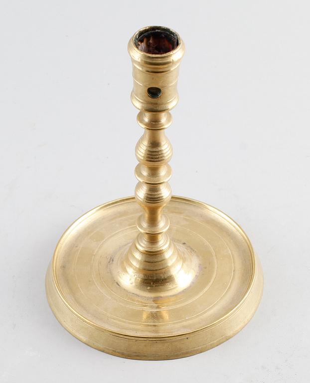 LJUSSTAKE, brons, 1500-tal.