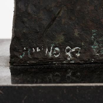 Tapio Junno, Pienoisveistos Helene Schjerfbeckin muistomerkistä "Ovi".