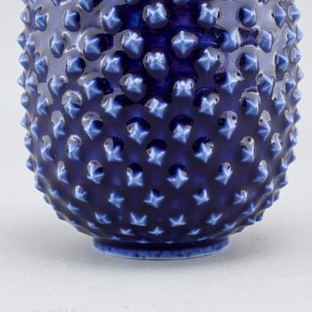 A 1950s stoneware vase, designed by Gunnar Nylund for Rörstrand.