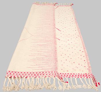 A moroccan carpet, ca 250 x 174 cm.