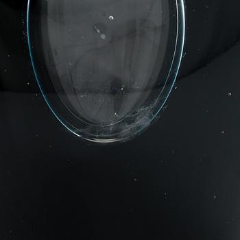 Timo Sarpaneva, glasskulptur, modell 3592 "Svart Lansett", signerad Timo Sarpaneva -58.