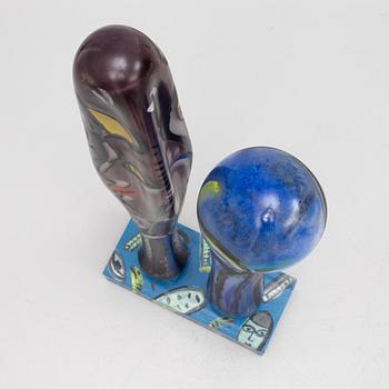 Ulrica Hydman Vallien, a sculpture, unique, Kosta Boda.