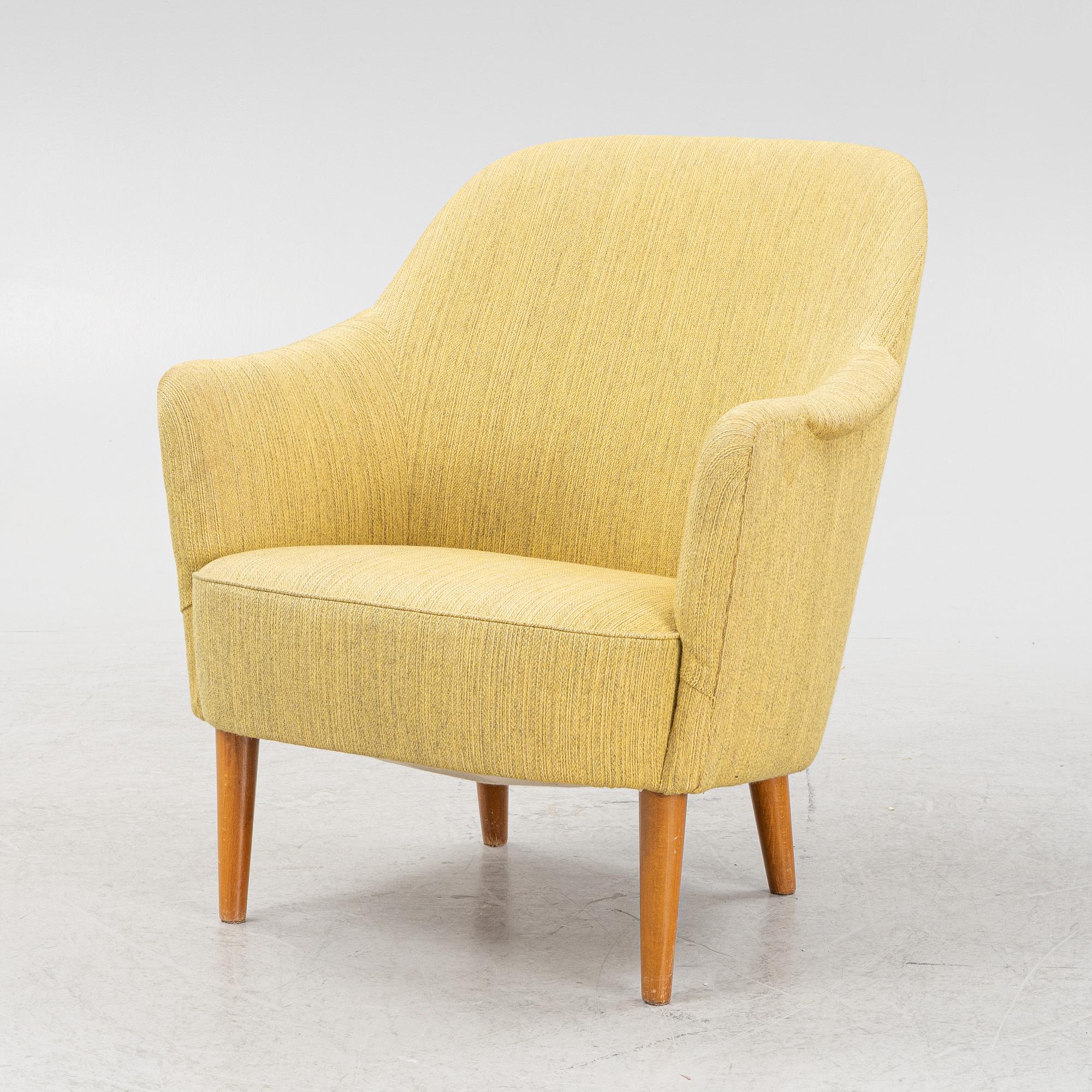 Carl Malmsten, fåtölj, "Samspel", 1900-talets andra hälft.