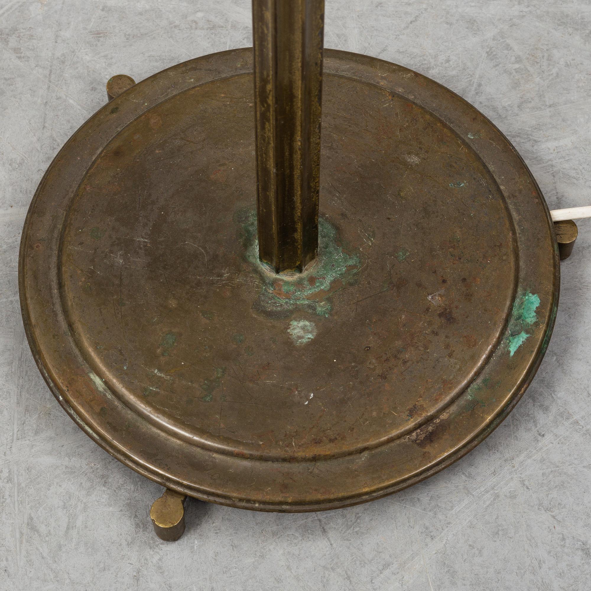 a 1920's floor lamp.