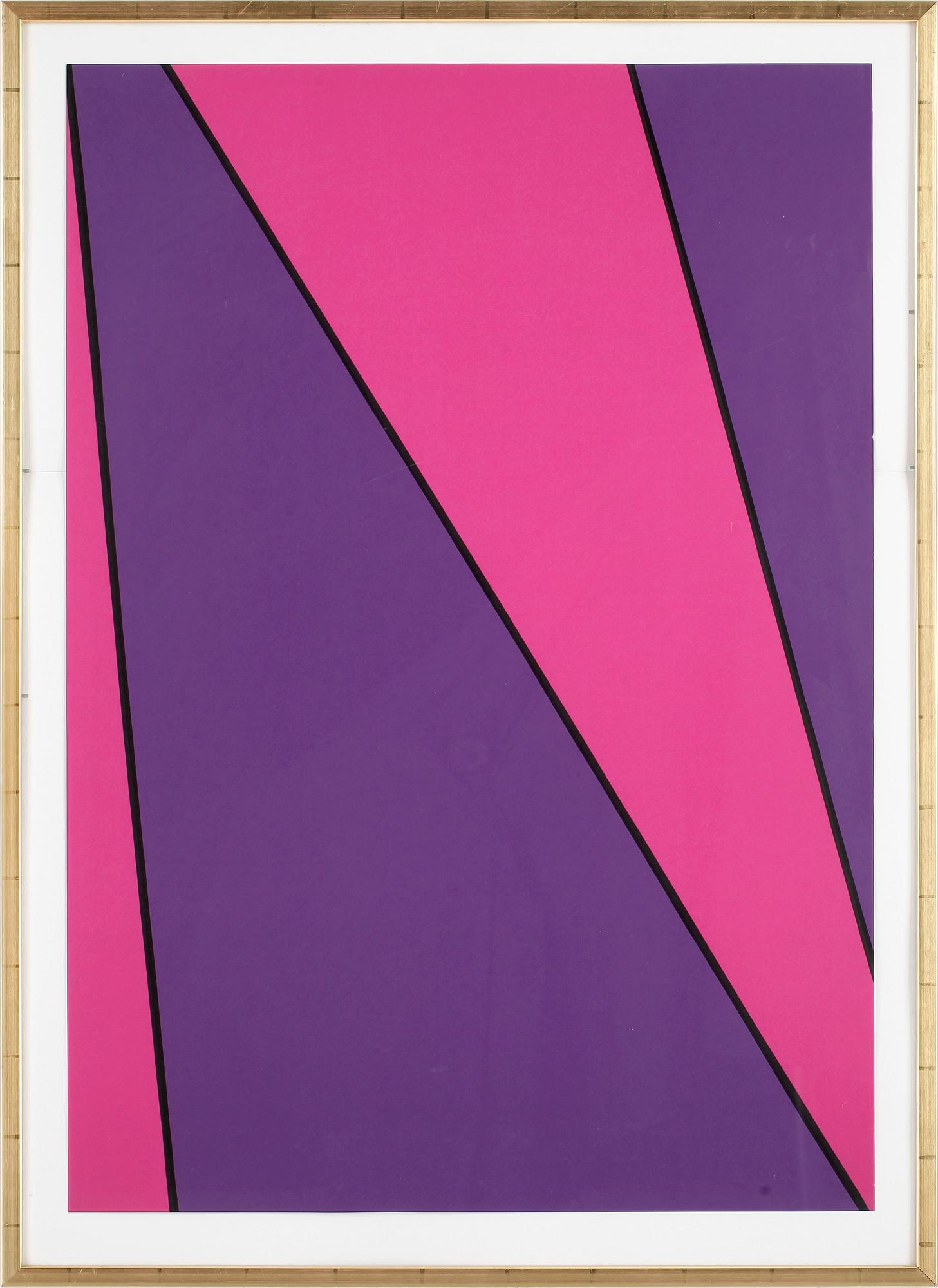 OLLE BAERTLING, efter, utställningsaffisch, Malmö konsthall, 1981.