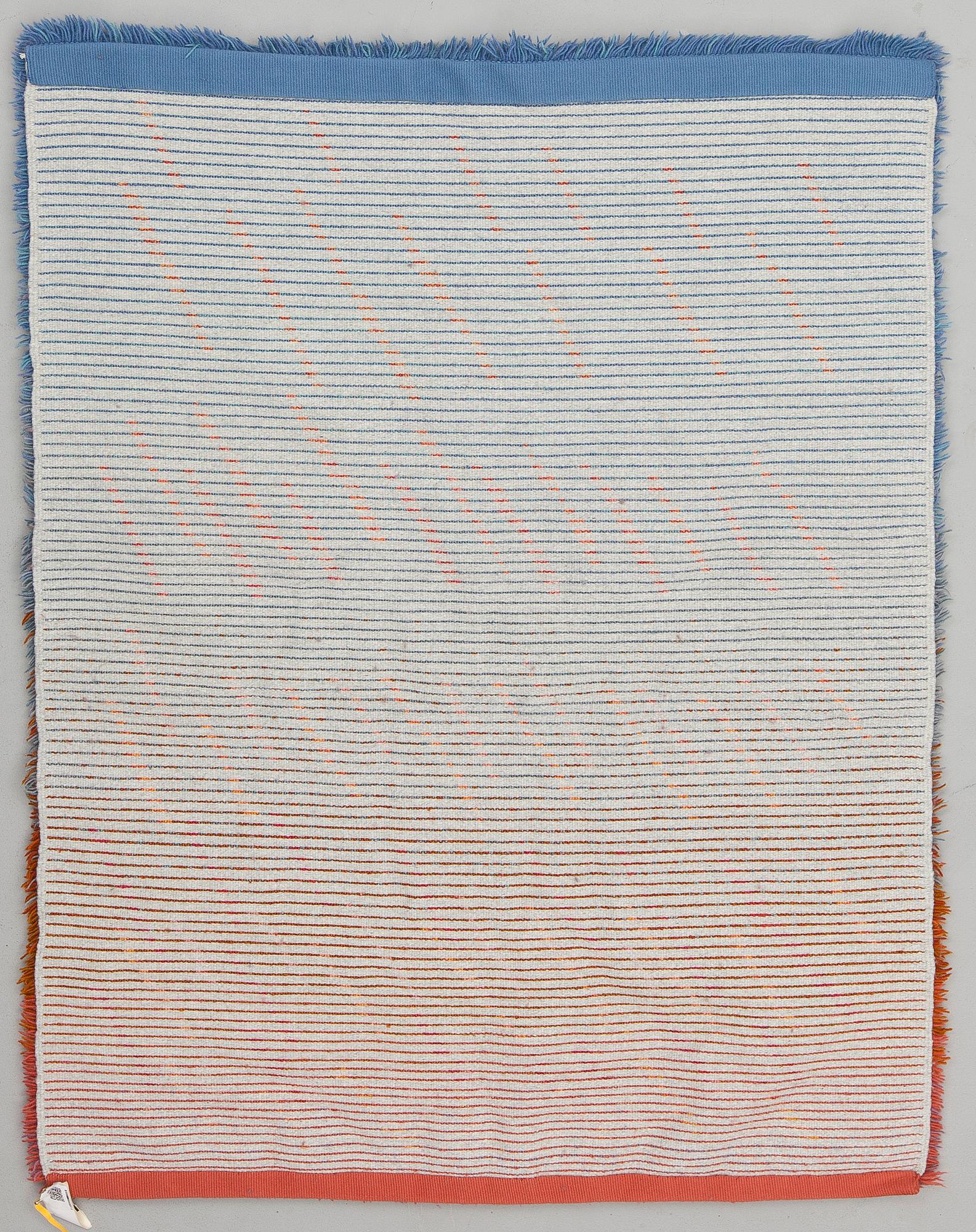 A RUG, for Friends of Finnish Handicraft. Circa 108x139 cm.