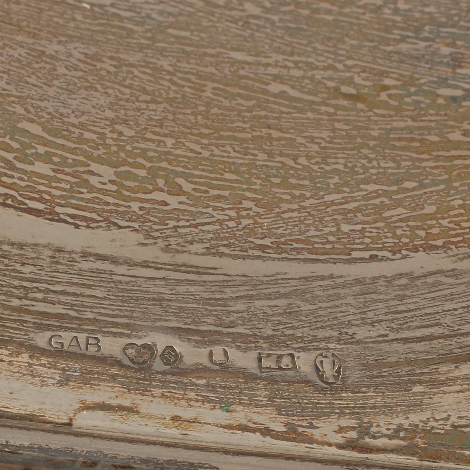 FAT, silver, GAB, Stockholm, 1938, vikt 680 g.