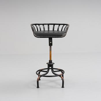 An industrial stool, 20th Century.