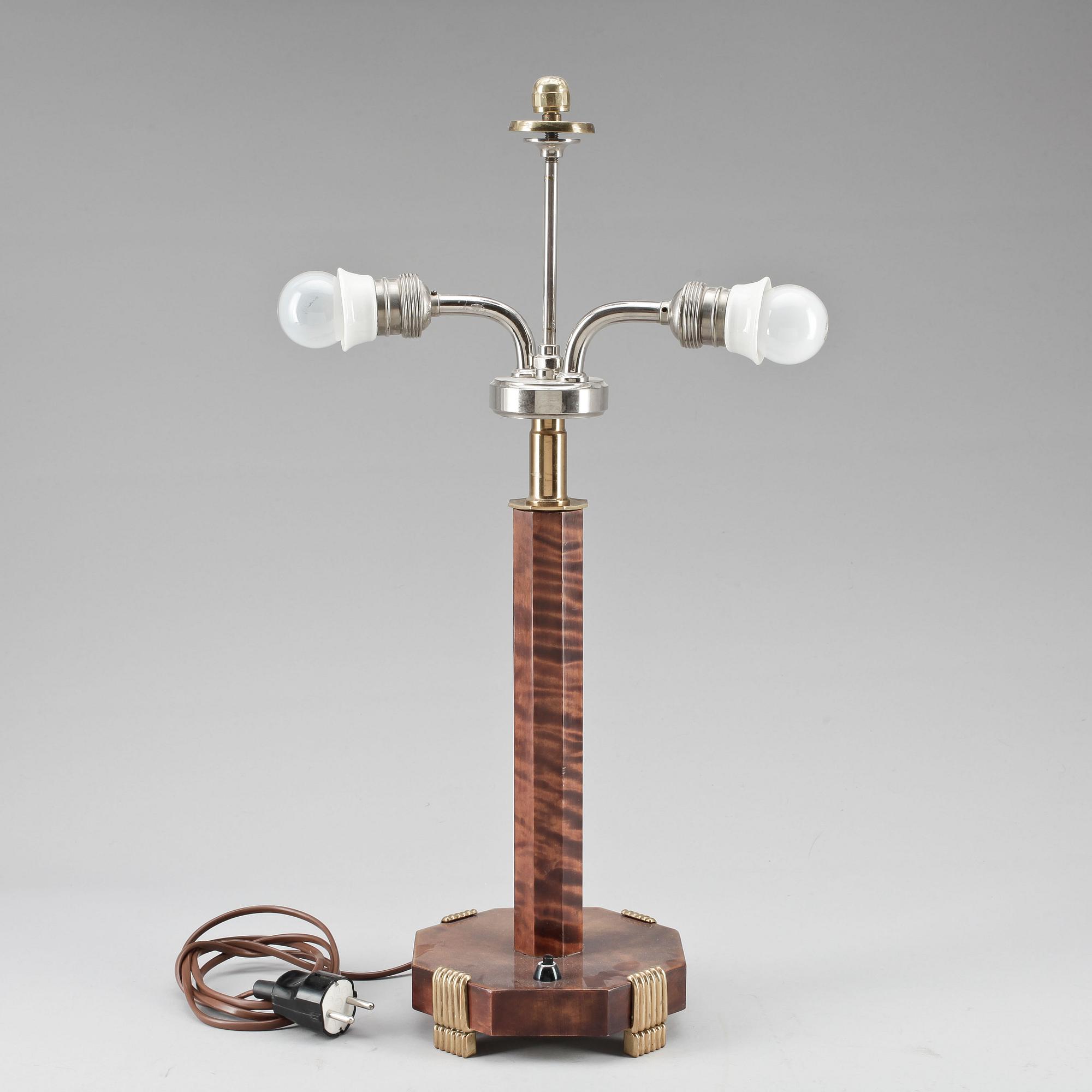 SKRIVBORDSLAMPA, 1920/30-tal.