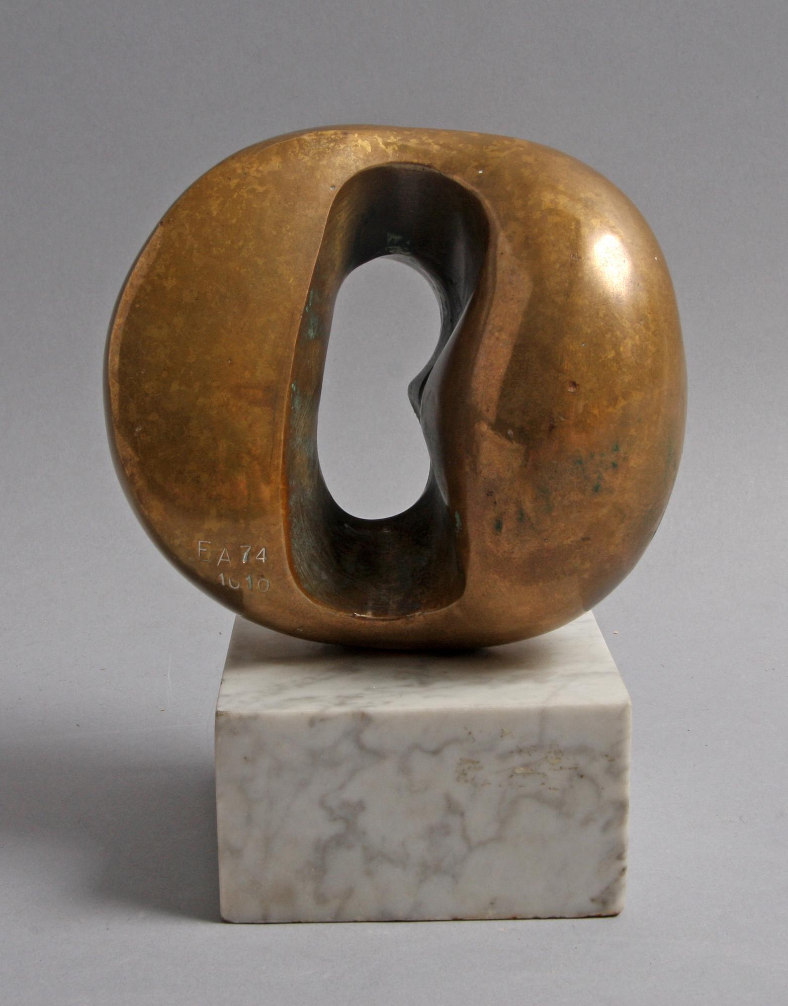 EVA ACKING, skulptur, brons, sign o dat -74, numr 10/10.
