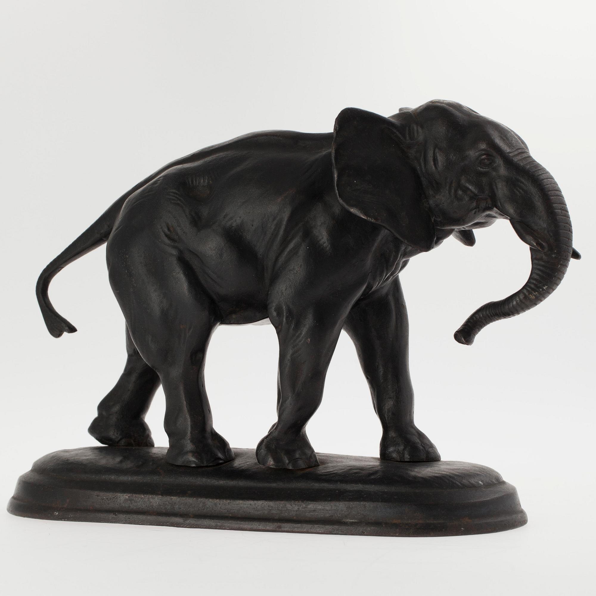 SKULPTUR, gjutjärn, stämplad Kasli, Ryssland 1900-talets början.