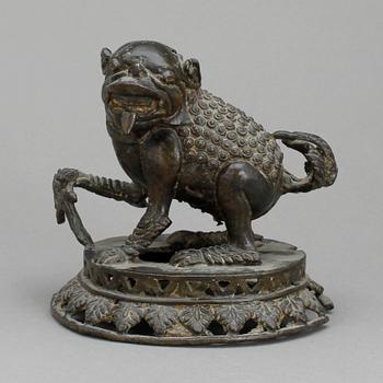 SKULPTUR, brons, Kina, 1900-tal.