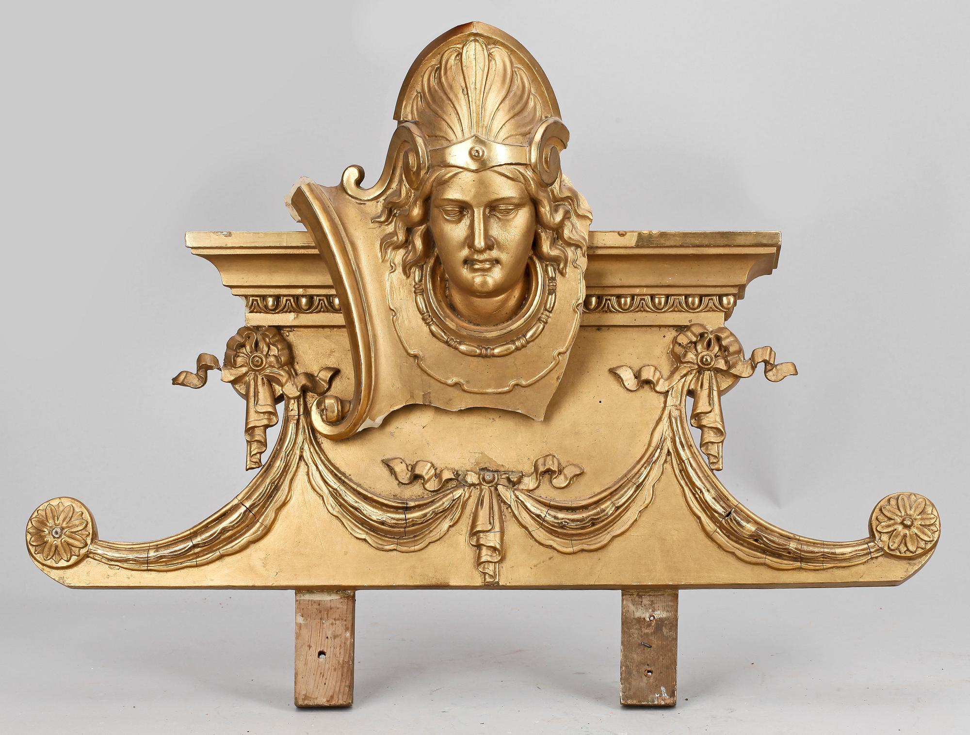 SPEGEL MED KONSOLBORD, Ny Louis XVI, 1800-talets slut.