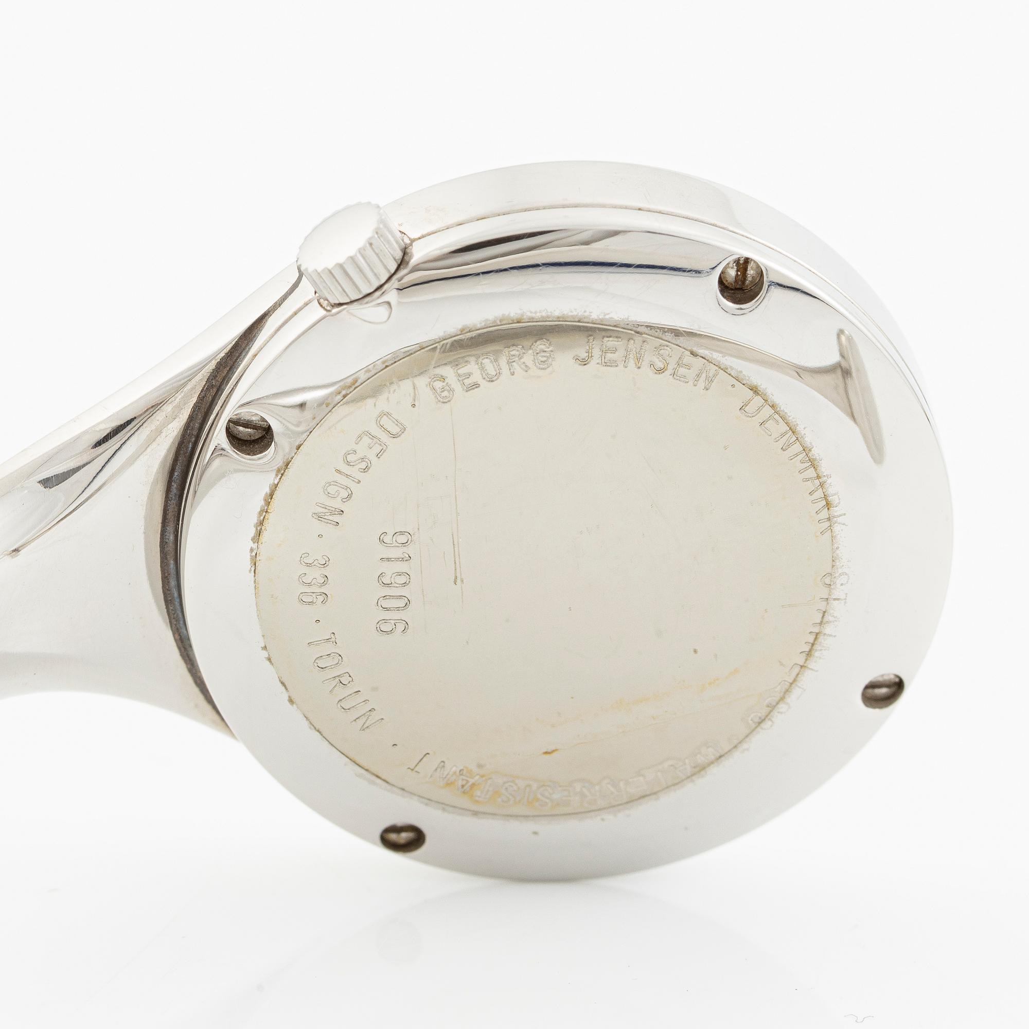 Georg Jensen, Vivianna, design Torun Bülow, wristwatch, 26,5 mm.