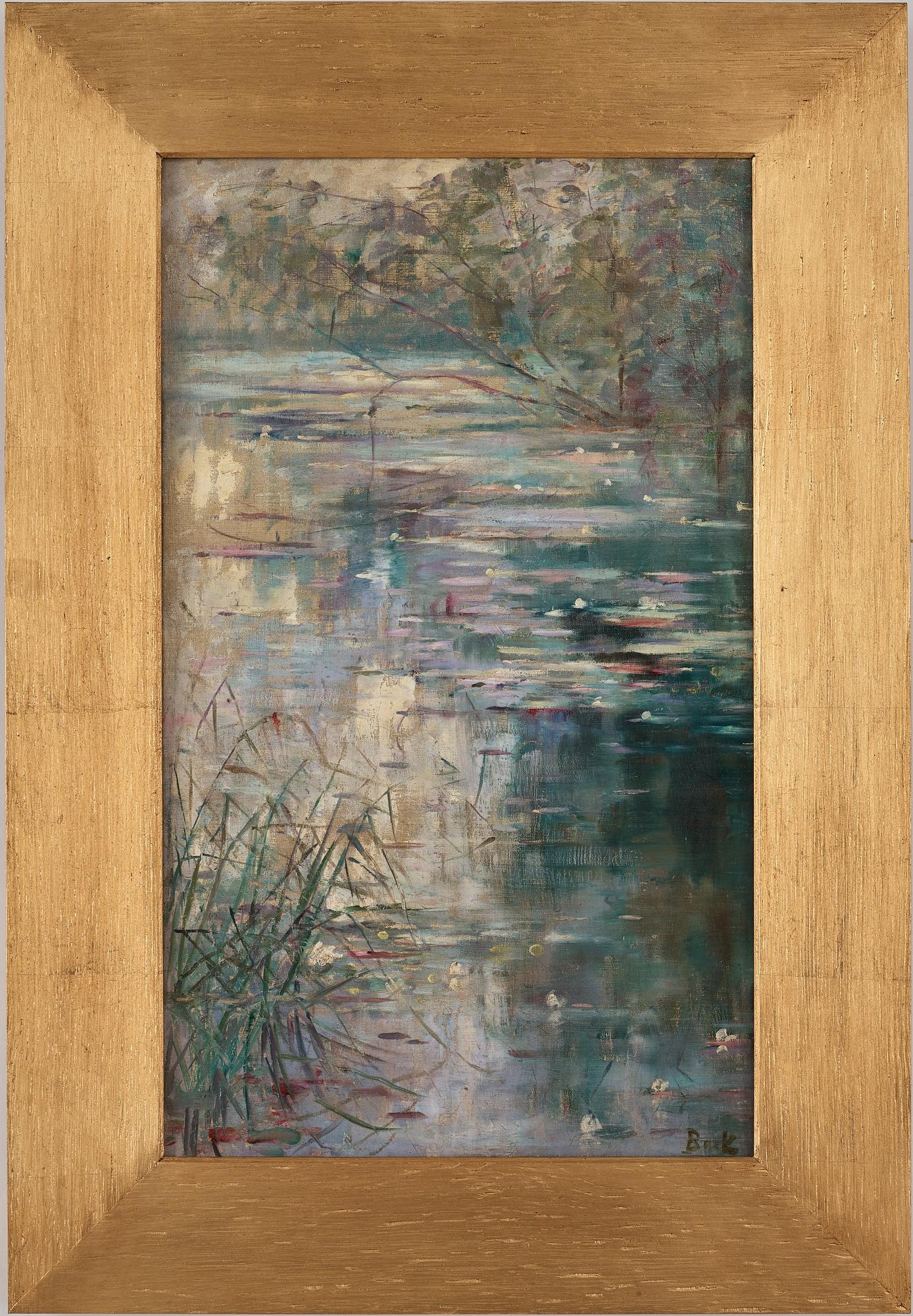 Julia Beck, Flodlandskap, Frankrike.