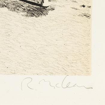 Portfölj med 10 färglitografier. " "Documenta". Samtliga signerade och numr 123/300.