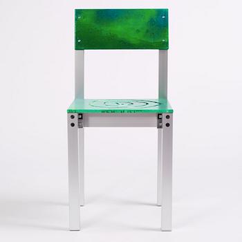 Fredrik Paulsen, a unique chair, "Chair One Open Air, Morning Light", JOY, 2024.