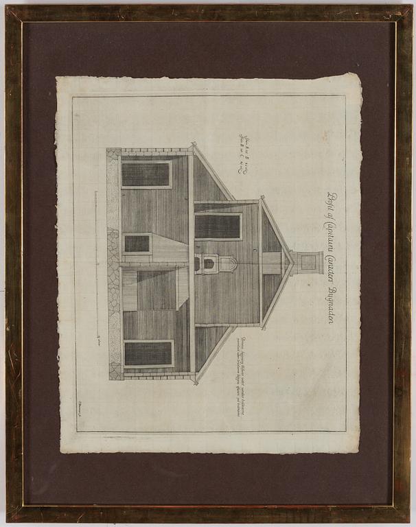 Georg Biurman, engravings, 2, signed in plate.
