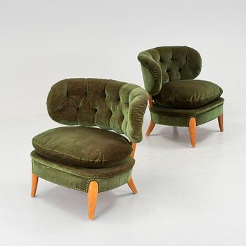 Otto Schulz, OTTO SCHULTZ, fåtöljer, ett par, Jio-möbler, Jönköping.