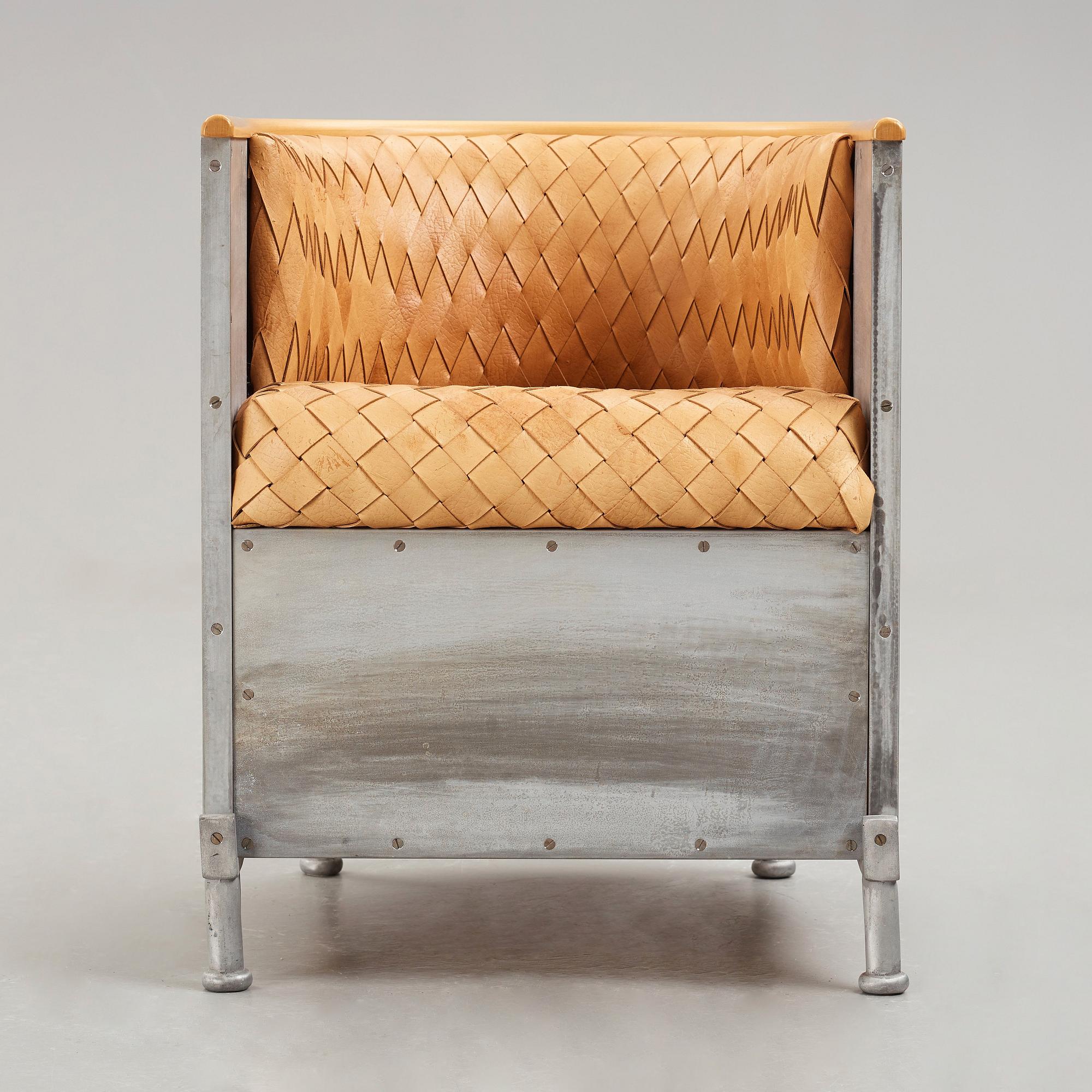 Mats Theselius, "Aluminium chair", Källemo efter 1990.