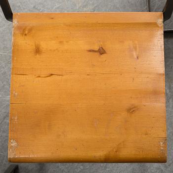 ARTHUR LINDQVIST, four chairs from Grythyttans stålmöbler, first half of the 20th Century.