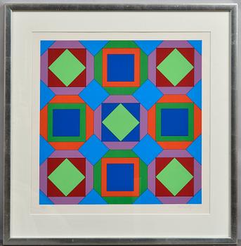 Victor Vasarely, "SANS TITRE".