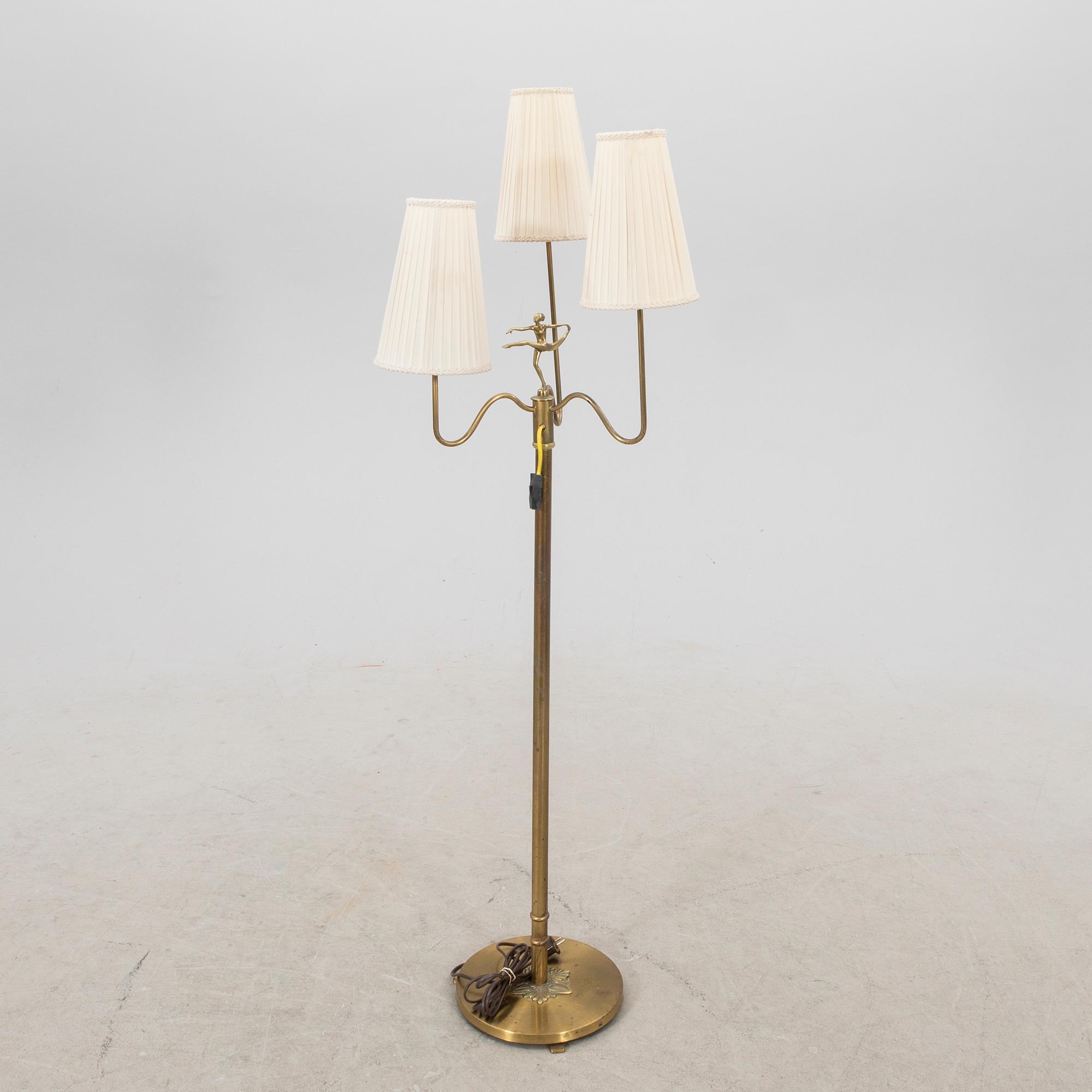 Golvlampa, 1940-tal.