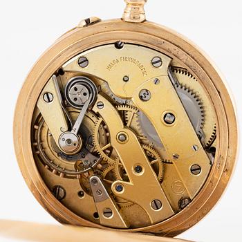 Halda, pocket watch, 50.5 mm.
