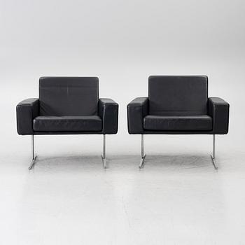 Armchairs, a pair, Danerka, Denmark.