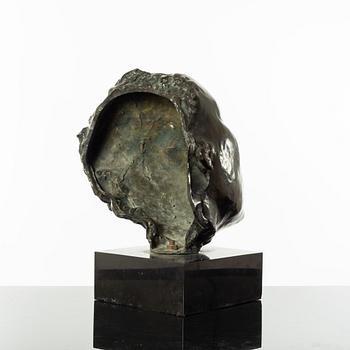 Gudmar Olovson, sculpture. Signed. Numbered. Foundry mark. Bronze, total height 49 cm, length 32 cm.