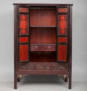 A CHINESE CUPBOARD.
