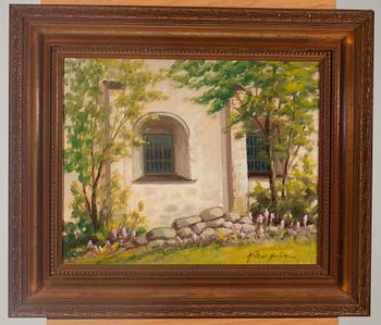 ARTHUR HEICKELL, olja på duk, signerad.