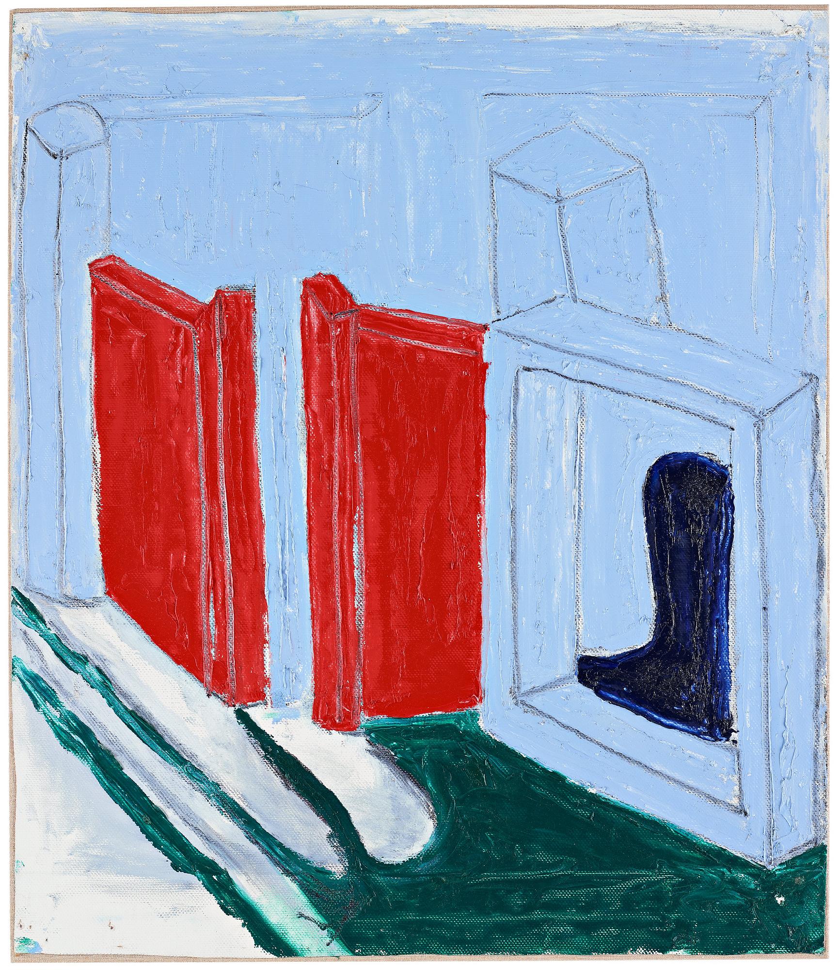 Torsten Andersson, "Studie V för Carl Larssons bakgård".