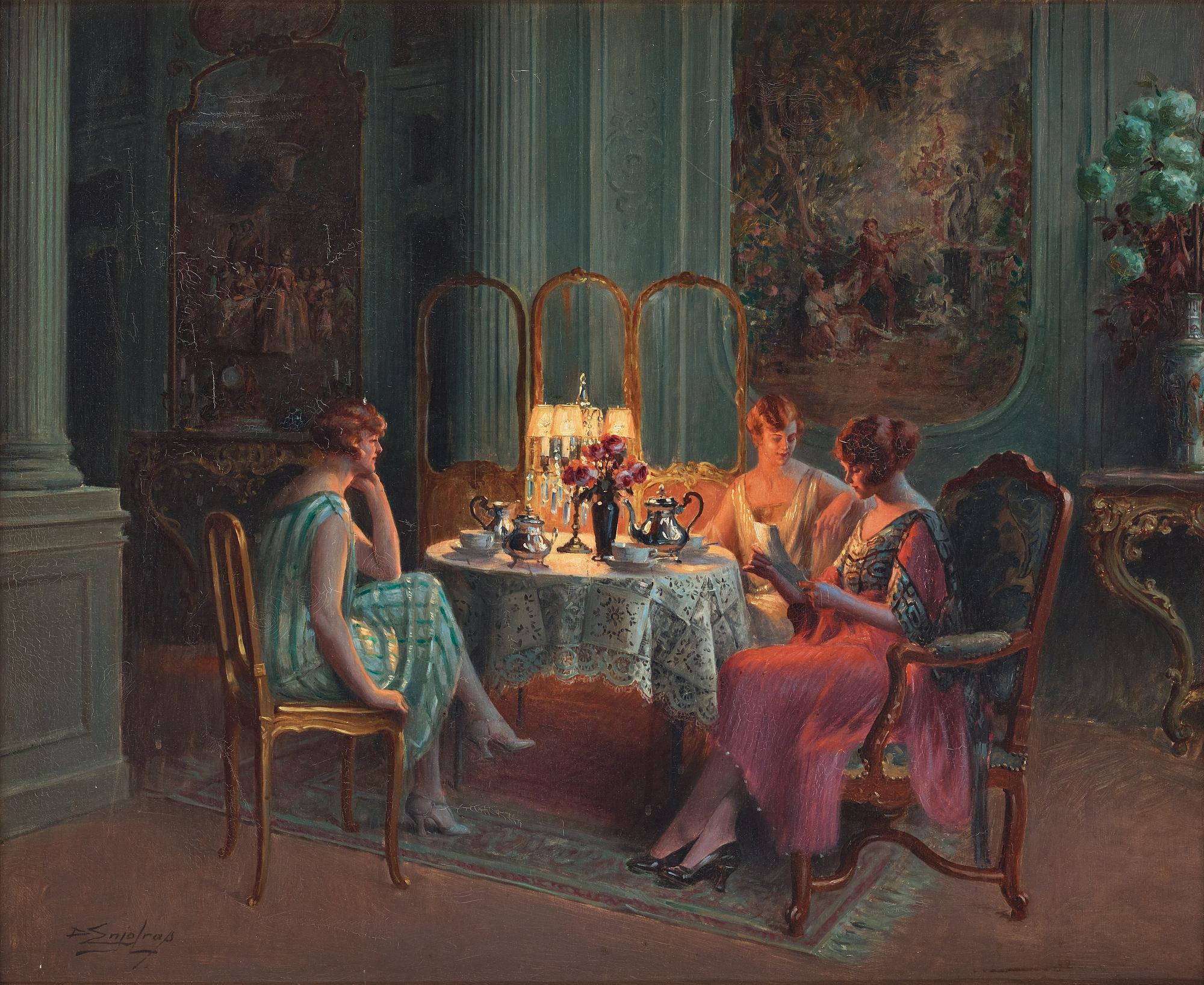 Delphin Enjolras, Brevet.