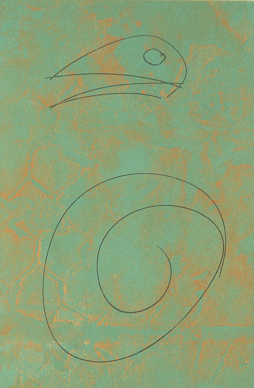 Max Ernst, "Oiseau vert".