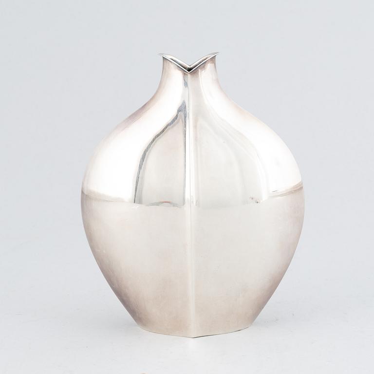 Tapio Wirkkala, a Finnish sterling silver vase.