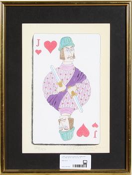 SIGVARD BERNADOTTE, färglitografier, 2 st, e sign, dat -84 o numr 120/150.