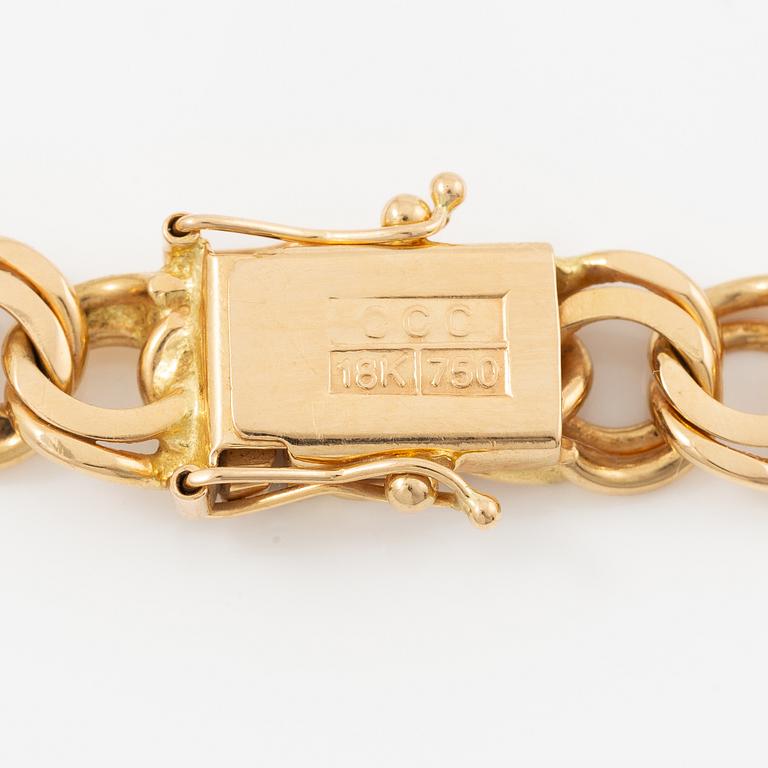 Necklace 18K gold.