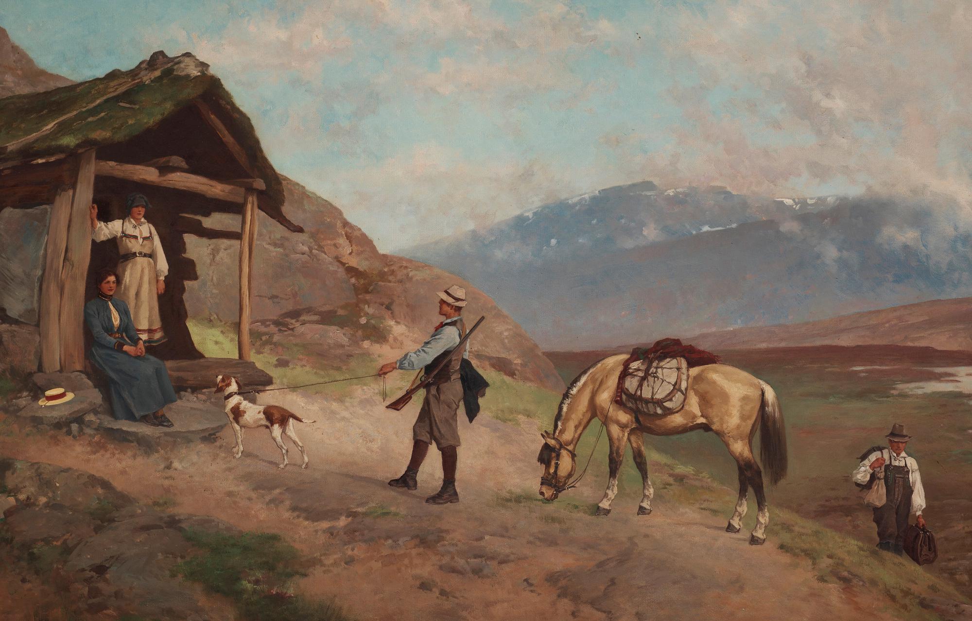 Axel Ender, The visit.