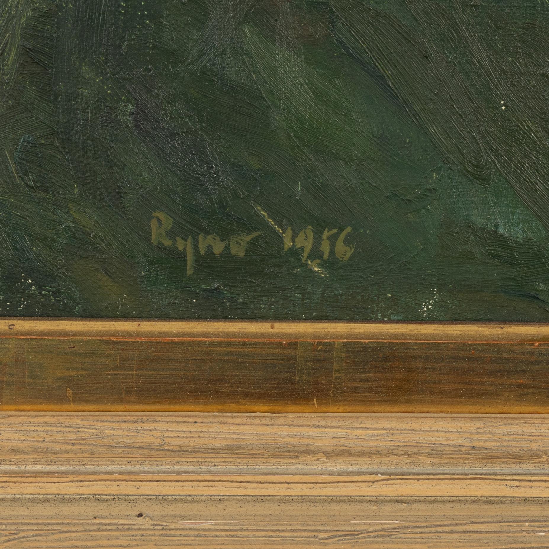 Ryno Frieberg, oil on canvas, signed and dated 1956.