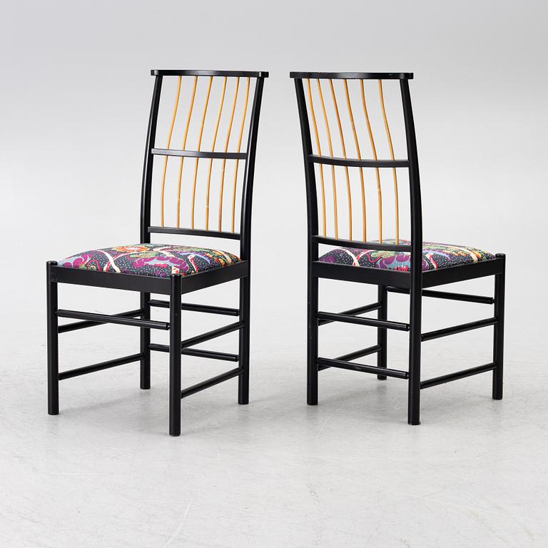 Josef Frank, chairs 6 pcs, model 2025, Svenskt Tenn Company.