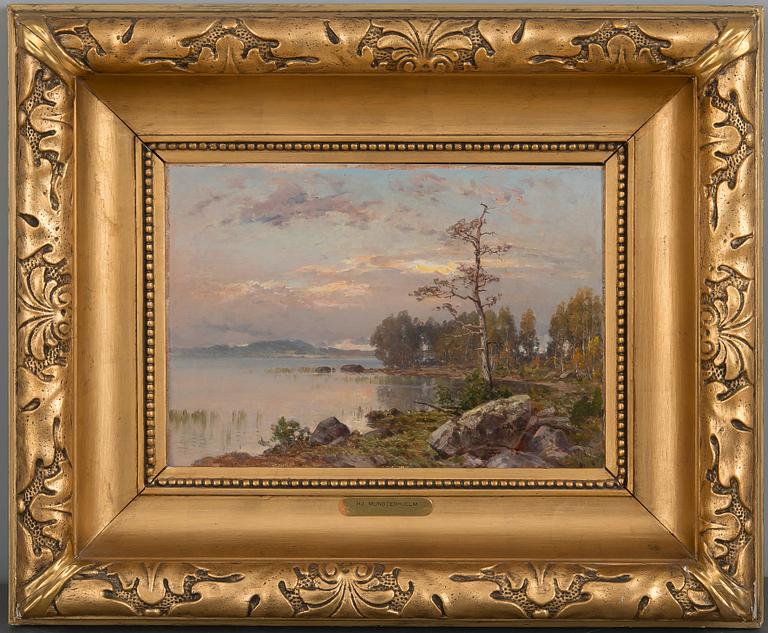 Hjalmar Munsterhjelm, "HÖSTMORGON".