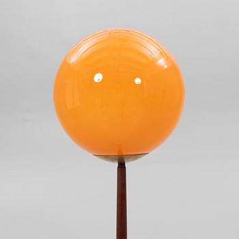 Floor lamp, teak, mid-20th century.